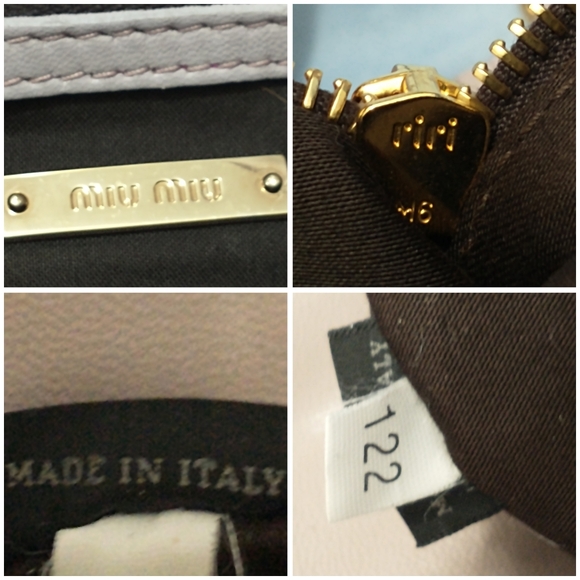 💥Offers Welcome💥 💯 Authentic MIU MIU(Made in Italy) Chain Flap Shoulder Bag - Picture 14 of 15